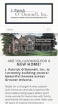 Mobile Screenshot of odonnellhomes.com